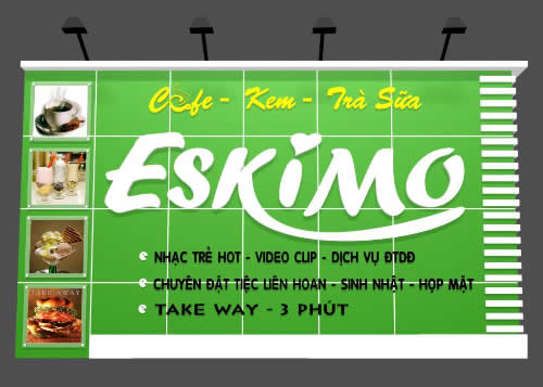 Chữ nổi mica, biển bảng meca