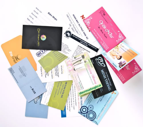 In Danh thiếp, Card visit Hà Tĩnh