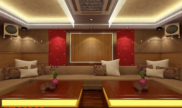 Thiết kế thi c&ocirc;ng ph&ograve;ng karaoke 